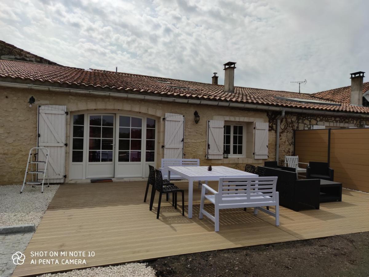 Villa Domaine des Prés de Joussac - Protocole sanitaire strict Jau-Dignac-et-Loirac Exterior foto