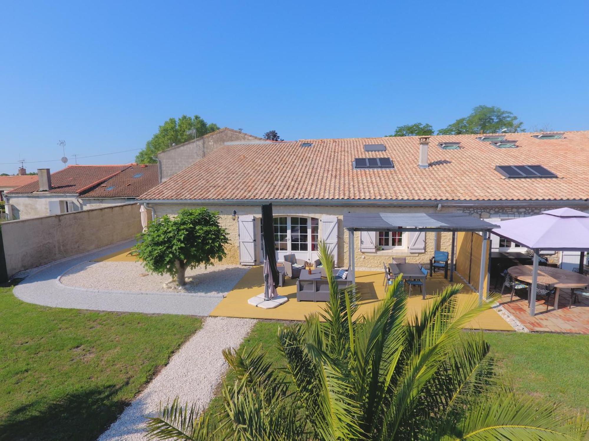 Villa Domaine des Prés de Joussac - Protocole sanitaire strict Jau-Dignac-et-Loirac Exterior foto